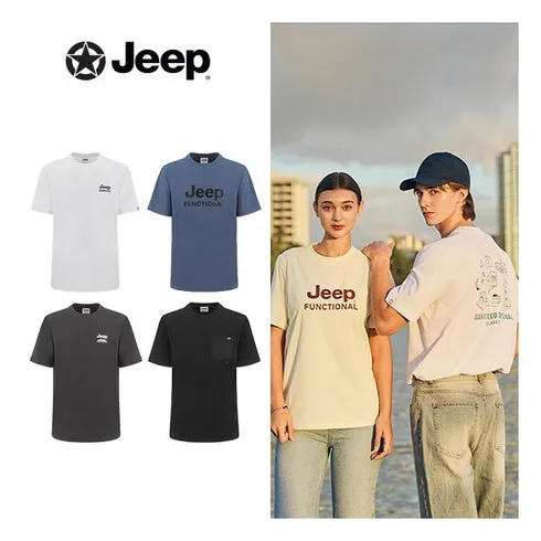 홈쇼핑에서 5분만에 품절된 JEEP 남성 24 SUMMER COOL SORONA 반팔 티셔츠 4종 베스트8