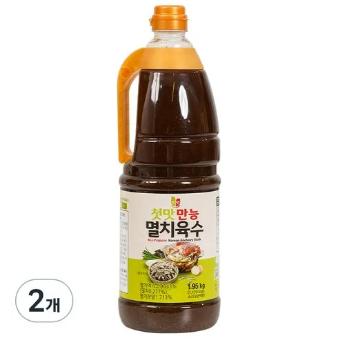 간편한 첫맛만능멸치육수 만족도 100%