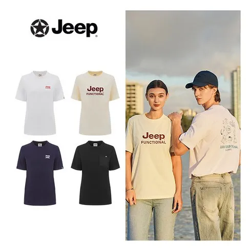 한정판 JEEP 남성 24 SUMMER COOL SORONA 반팔 티셔츠 4종 적극추천